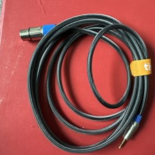 TISINO XLR Female to 1/4 Inch 6.35mm TRS Jack Lead Balanced Signal Interconnect