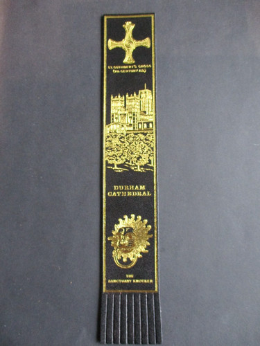 Leather bookmark durham - leather,