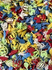 1000 x  Gumball Charms Plastic