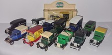 13 Vintage Toy Advertising Trucks VANS