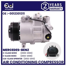 AIR CON AC COMPRESSOR PUMP FOR MERCEDES C E S CLASS W203 W211 CLK SPRINTER 3-T