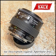 Clearance Nikon AF Nikkor 35 70mm Zoom lens - See Re Aperture IRIS + Auto Focus