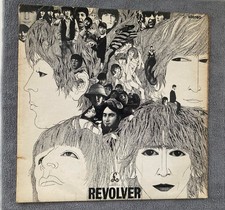 THE BEATLES "REVOLVER" 1966 UK RARE 1st PRESS STEREO PLAY GRADE VG YEX 605/6 -1
