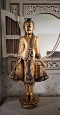 Tall Standing Gold Ceramic