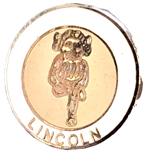 Lincoln city imp small pin - small,