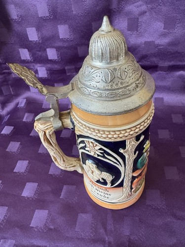 Beer stein with lid albert - stein,