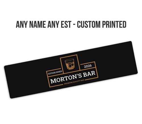 Personalised bar runner ideal - personalised,