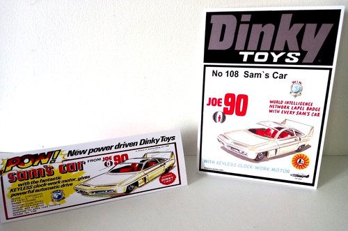 Dinky toys 108 sam - toys, silver