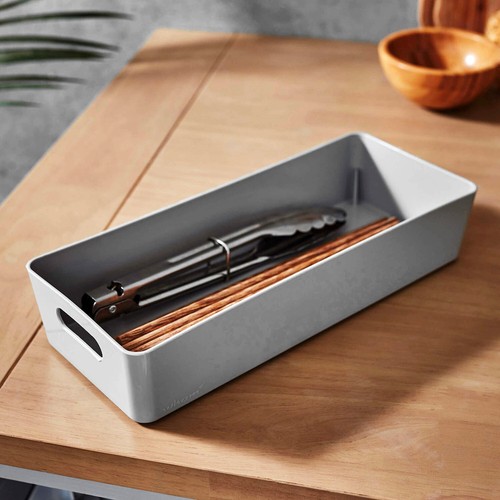 Set grey organiser - of,