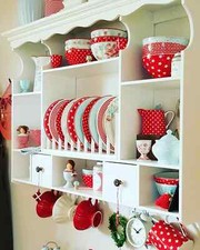 Itzcominghome dish cabinet - dish,