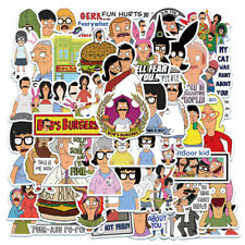 50X Cartoon Bob's Burgers Bob Belcher Linda Family Characters Graffiti Stickers