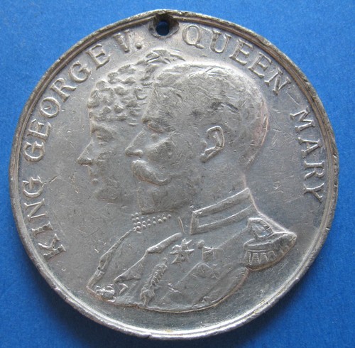 Old medal king george - george, v