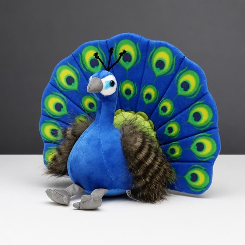 Peacock plush toy - peacock,
