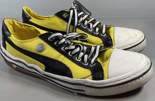 Black yellow puma - &, x