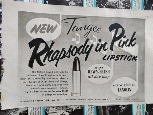 Di49 ephemera 1950s - ephemera, advert
