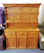 Rustic Welsh Dresser wall unit