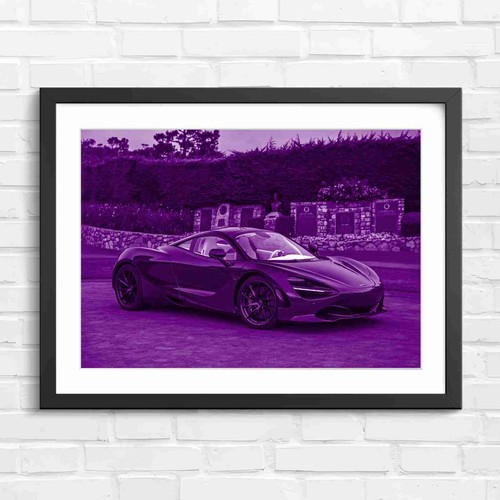 Purple hypercar sports car - sports,