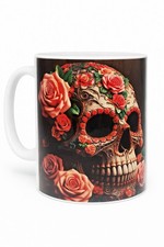 Sugar Skull Coffee Mug Day of