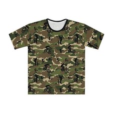 BMX Mountain Bike Camo Pattern