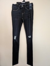 NWT Hollister women's low-rise denim jeans leggings size 25/30