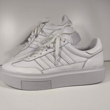 Adidas  Sleek Super 72 White Platform Originals   Trainers Womens Size UK 6.5
