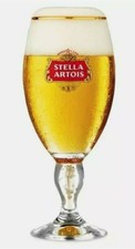 STELLA ARTOIS LAGER PINT CHALICE GLASS WIMBLEDON BIRTHDAY CHRISTMAS GIFT
