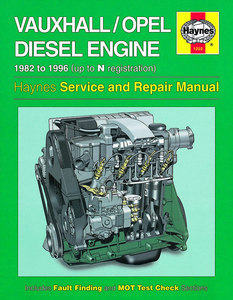 Haynes manual vauxhall opel - haynes, vauxhall/opel