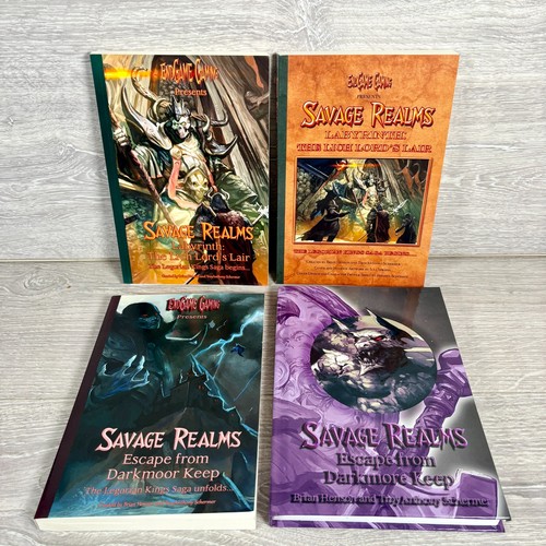 Savage realms gamebook lot - savage,