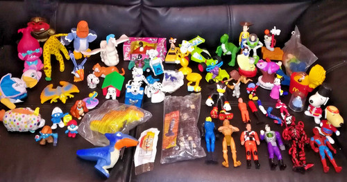 Mixed action figers mcdonalds - mixed,