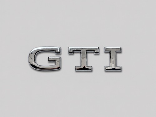 Gti badge emblem rear - gti,