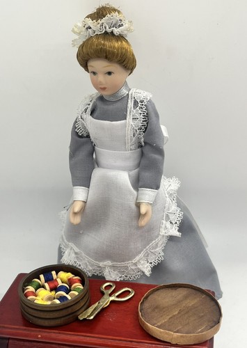 Dolls house wooden - , box