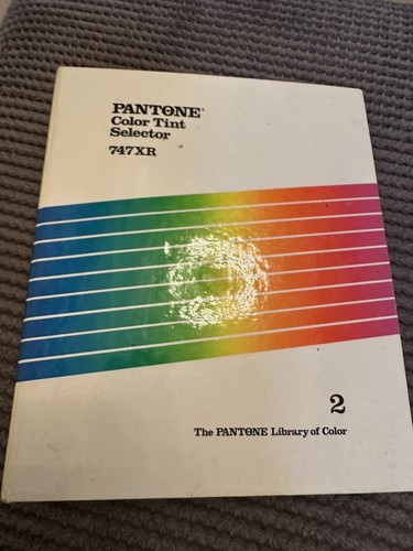 Pantone colour specifier 747xr - colour,