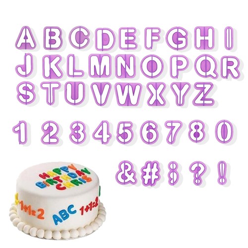 Labyrinxel fondant letter - labyrinxel,