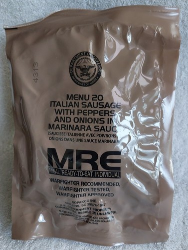 Ration pack menu italian - ration, 20