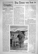 Old 1930 Prince Wales Flying Kit Aeroplane Horsham Sussex Flecker Mac 20th