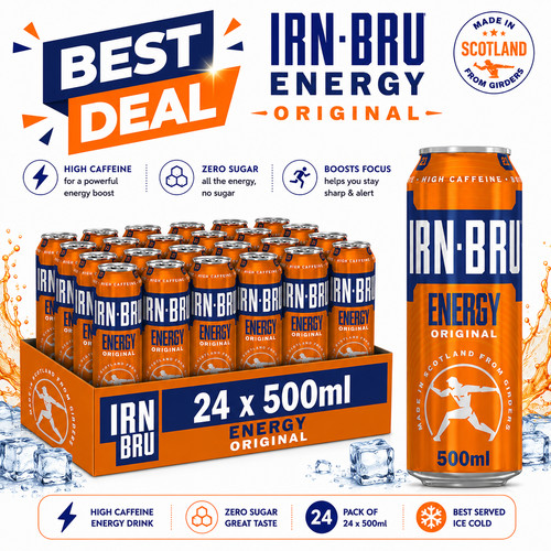 Irn bru original energy - original,