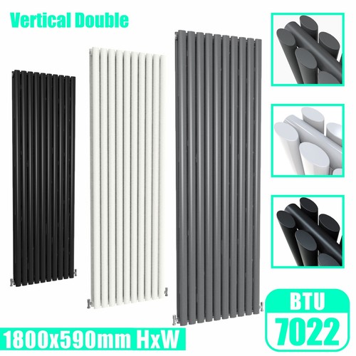 Designer oval column radiator - designer,
