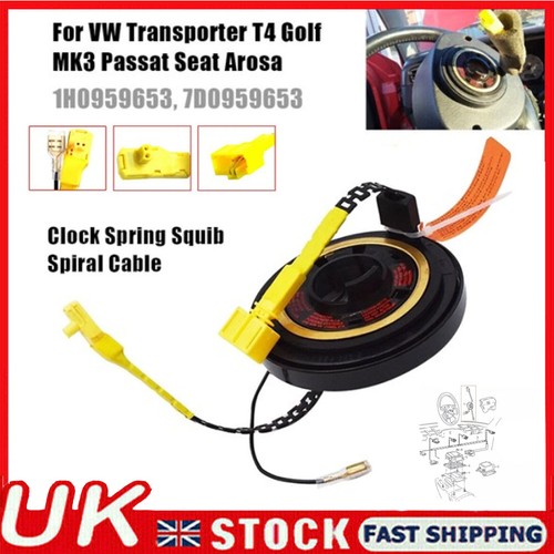 Spiral cable clock spring - cable,