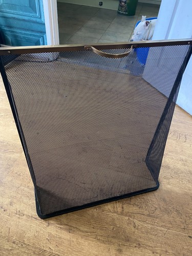 Spark fire guard black with - fire,