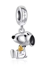 S925 Silver Snoopy Snake