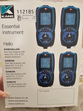 kane flue gas analyser 258 new