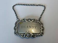 Beautiful Solid Silver Brandy