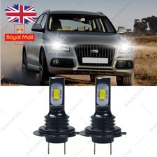 For Audi A3 A4 A6 A8 Q5 2001-2010 H7 Hi or Low Beam LED Headlight Bulb Kit 6000K
