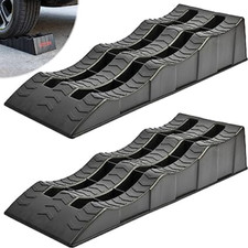 2PCS 3 Stage Level Levelling Ramp Step Caravan RV Camper Trailer Wheel Leveller