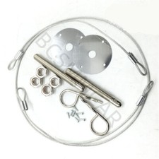 2x Car Bonnet Hood Pin Lock