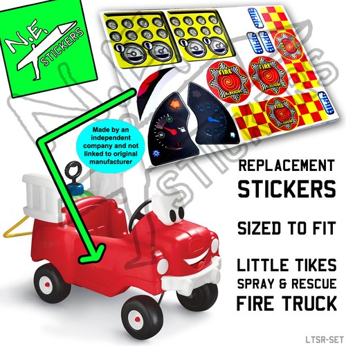 Replacement stickers fit - stickers, to