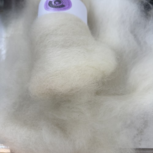 Carded leicester longwool - carded, longwool-