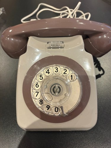 Vintage rotary dial landline - dial,