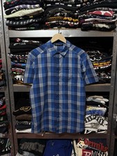 Arc’teryx Outdoor Life Blue Men’s Button Shirt Size M Y2K Hype