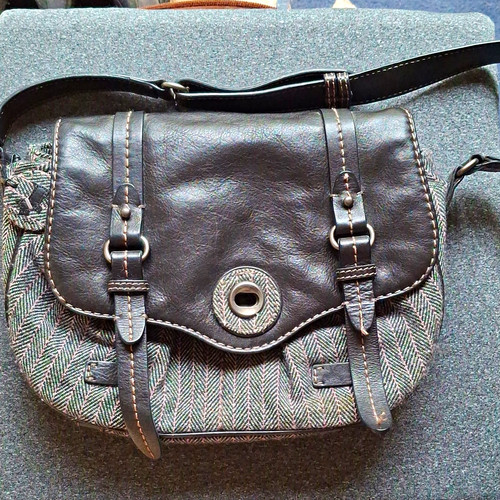 Radley black leather grey - leather,